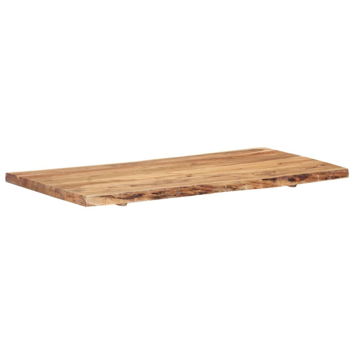 Table Top Solid Acacia Wood 118x(50-60)x3.8 Cm Xnltta