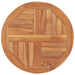 Table Top Solid Teak Wood Round 2.5 Cm 60 Ankna