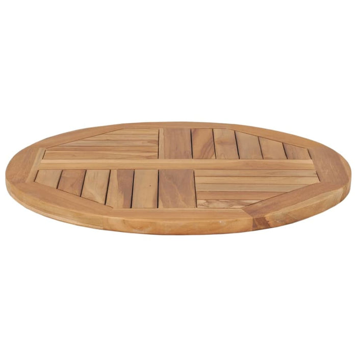 Table Top Solid Teak Wood Round 2.5 Cm 60 Ankna