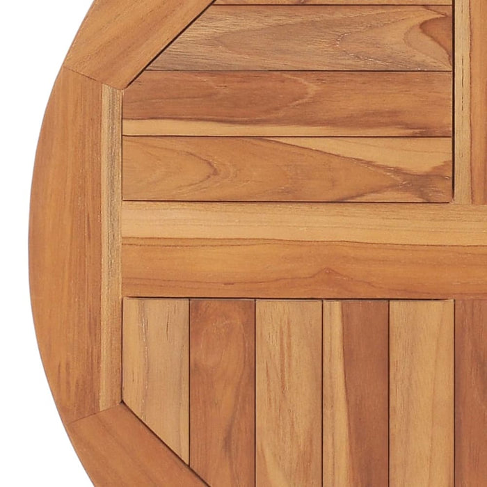 Table Top Solid Teak Wood Round 2.5 Cm 60 Ankna