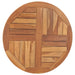Table Top Solid Teak Wood Round 2.5 Cm 70 Anknp
