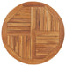 Table Top Solid Teak Wood Round 2.5 Cm 80 Anknl