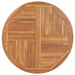 Table Top Solid Teak Wood Round 2.5 Cm 90 Ankni