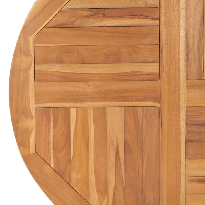 Table Top Solid Teak Wood Round 2.5 Cm 90 Ankni