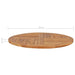Table Top Solid Teak Wood Round 2.5 Cm 90 Ankni