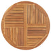 Table Top Solid Teak Wood Round 2.5 Cm 90 Ankni
