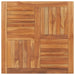 Table Top Solid Teak Wood Square 90x90x2.5 Cm Ankko