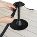 Table Top Support Pole | Black
