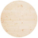 Table Top ø90x2.5 Cm Solid Wood Pine Notlpb