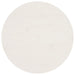 Table Top White ø60x2.5 Cm Solid Wood Pine Notlpa
