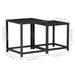 Tea Tables 2 Pcs Mdf Black Ttolpn