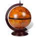 Tabletop Globe Bar Wine Stand Eucalyptus Wood Xablkn