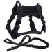 Tactical Dog Harness Pet Training Vest and Leash Set