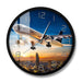Take off Sunset Aeroplane Aviator Home Decor Wall Clock Air