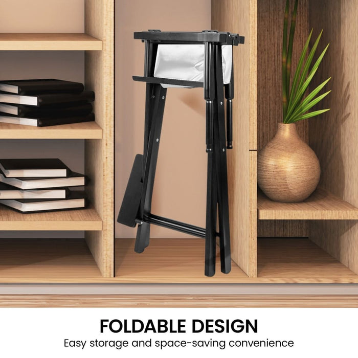 Tall Directors Chair - White