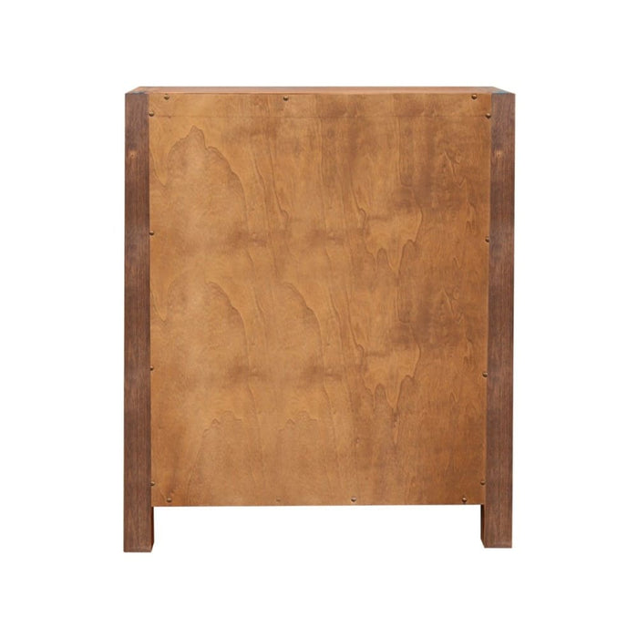 Tallboy with 4 Storage Drawers Solid Wooden Assembled