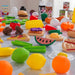 Tasty Treats Play Food Set for Kids (115 Pcs)