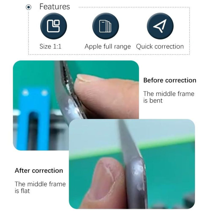 Tbk 215a Mobile Phone Middle Frame Deformation And Bending