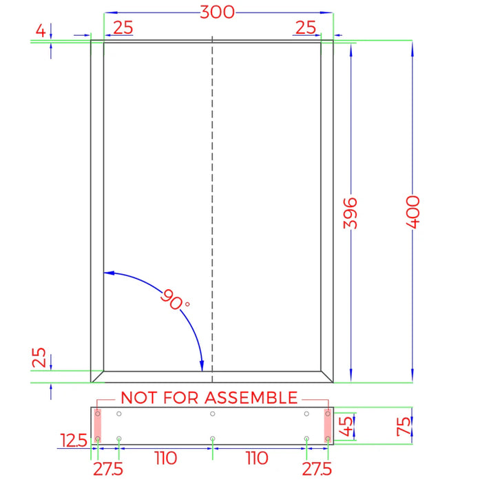 2 Pack Coffee Dining Table Legs Bench Box Diy Steel Metal Industrial