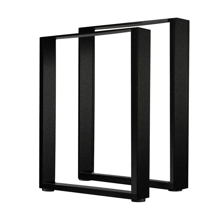 2 Pack Coffee Dining Table Legs Bench Diy Steel Metal Industrial Black