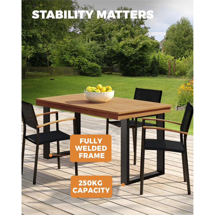 4 Pack Coffee Dining Table Legs Bench Diy Steel Metal Industrial Black