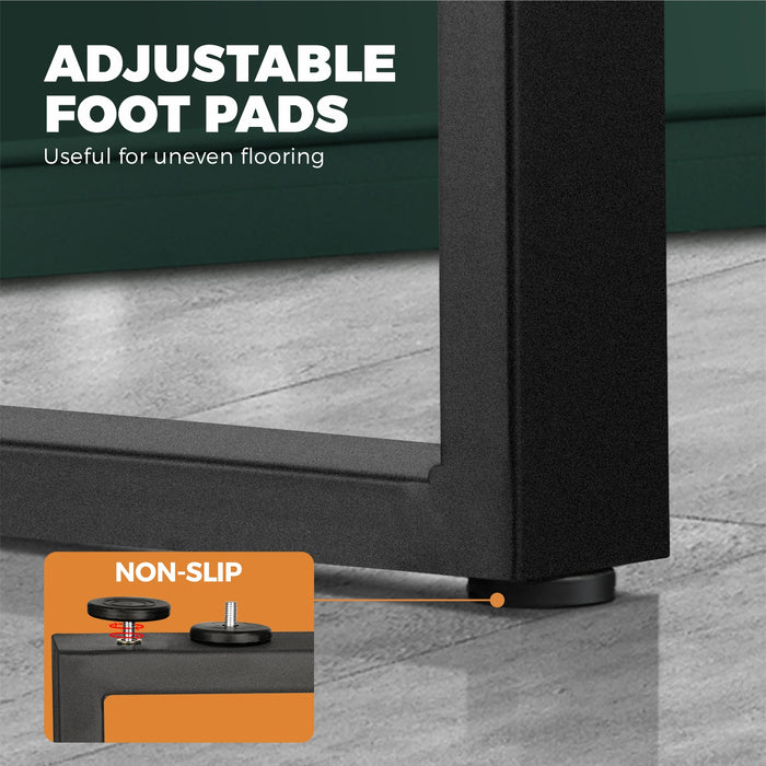 2 Pack Coffee Dining Table Legs Bench Diy Steel Metal Industrial Black