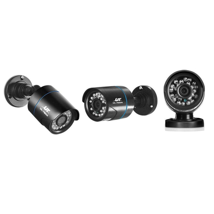 Ul Tech 1080p 4 Channel Hdmi Cctv Security Camera With 1tb
