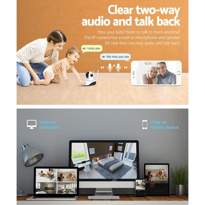 Goslash Picks Ul Tech Set of 2 1080p Ip Wireless Camera