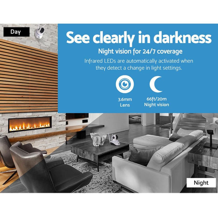 Goslash Picks Ul Tech Set of 2 1080p Ip Wireless Camera