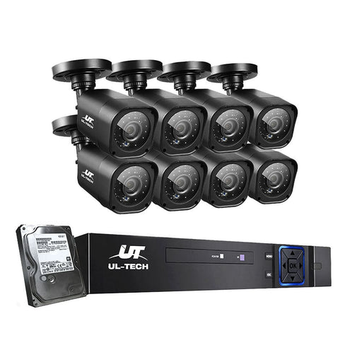 Goslash Picks Ul-tech Cctv Camera Home Security System 8ch