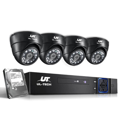 Goslash Picks Ul-tech Cctv Security System 2tb 8ch Dvr
