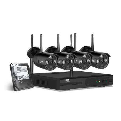 Ul-tech Cctv Wireless Security Camera System 8ch Home