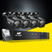 Ul - tech Home Cctv Security System Camera 4ch Dvr 1080p