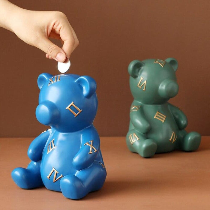 Teddy Bear Piggy Bank for Kids