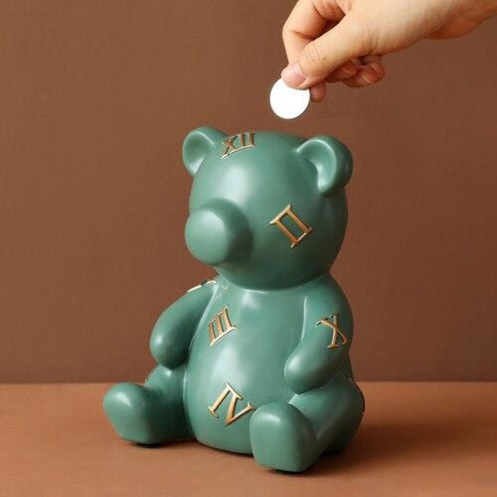 Teddy Bear Piggy Bank for Kids