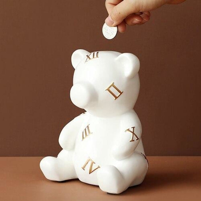 Teddy Bear Piggy Bank for Kids