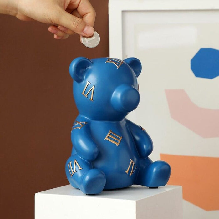 Teddy Bear Piggy Bank for Kids