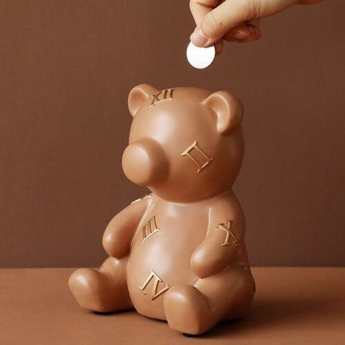Teddy Bear Piggy Bank for Kids