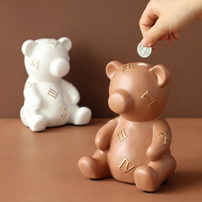 Teddy Bear Piggy Bank for Kids