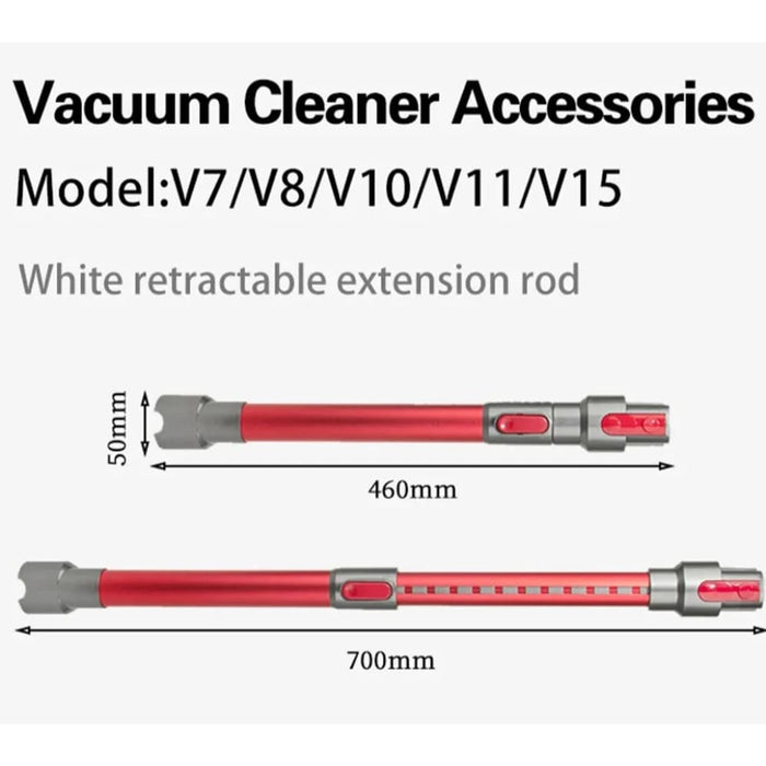 Telescopic Extension Rod for Dyson Vacuum Cleaners