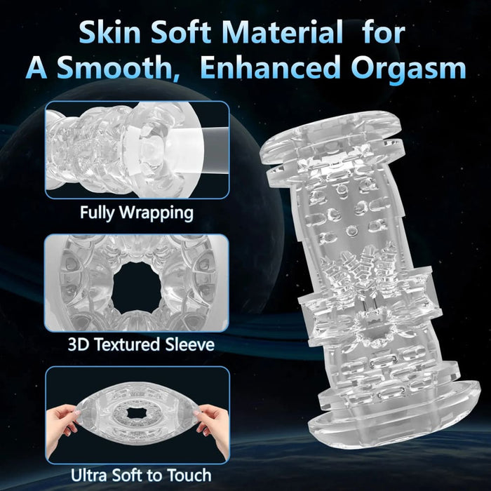 Telescopic Rotation Masturbator For Men