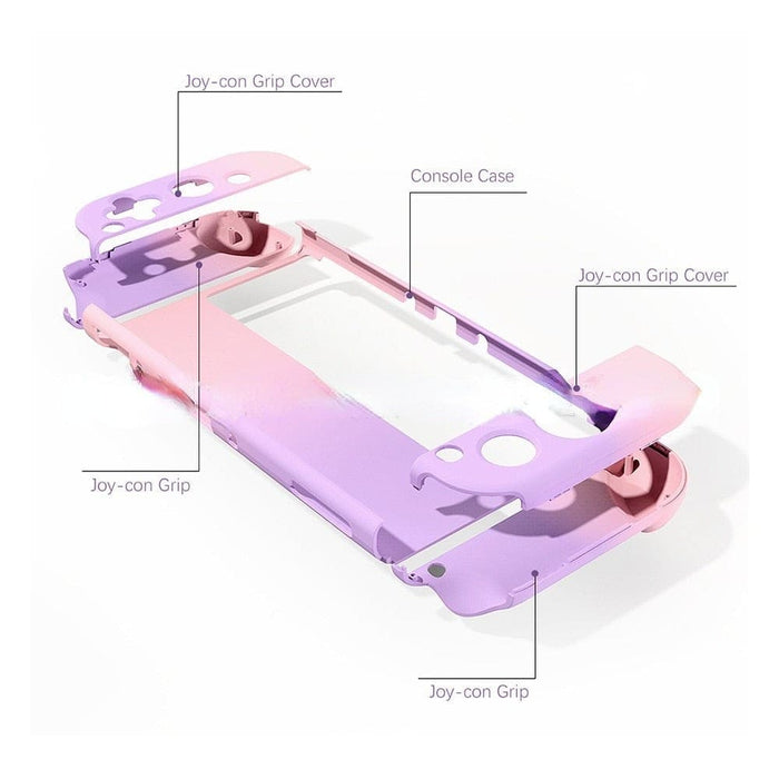 Tempered Glass Screen Protector Case for Nintendo Switch