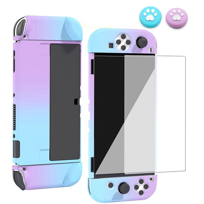 Tempered Glass Screen Protector Case for Nintendo Switch