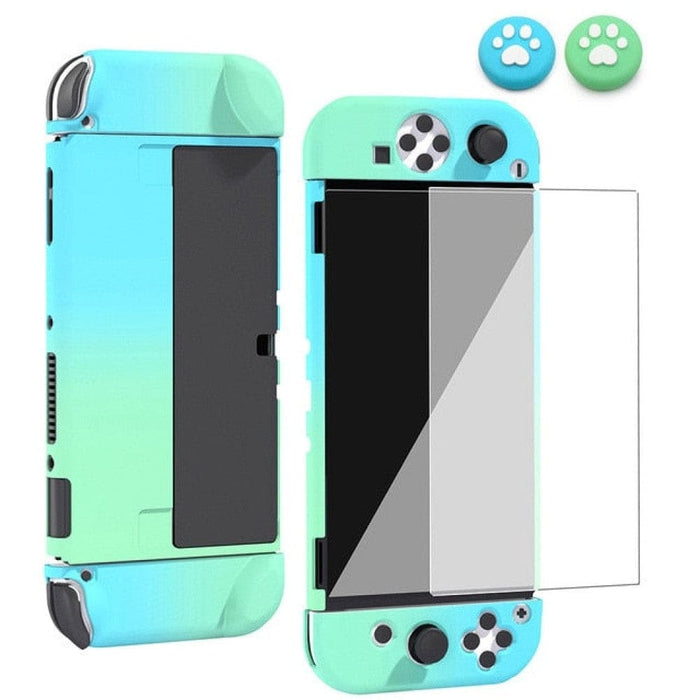 Tempered Glass Screen Protector Case for Nintendo Switch