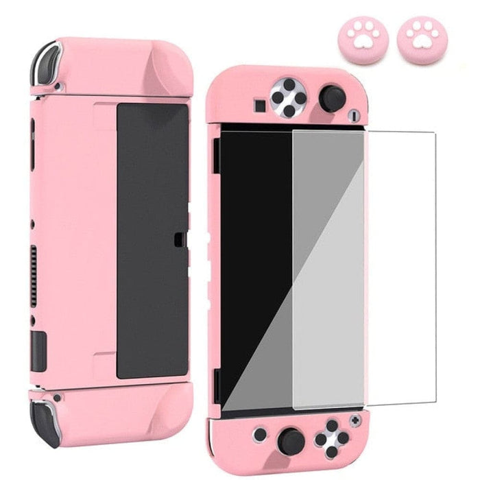 Tempered Glass Screen Protector Case for Nintendo Switch