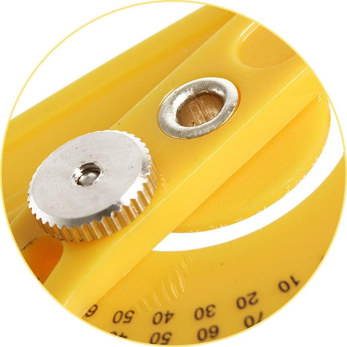 Template Tool Protractor Instrument Measuring Arm Ruler 180