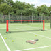 Tennis Net Black and Red 300x100x87 Cm Polyester Ktipl