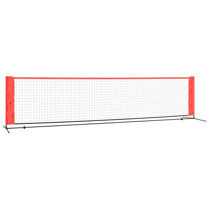 Tennis Net Black and Red 400x100x87 Cm Polyester Ktipi