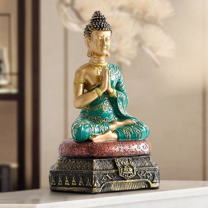 Thailand Buddha Statues Ornament for Office Garden and Home