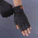 Thermal Alpaca Fingerless Gloves For Men